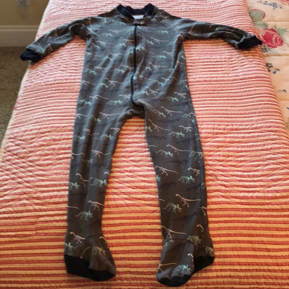 Boys one-piece pajama.